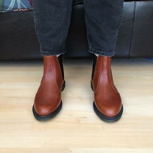 Dr. Martens 1460 Brown Flora Chelsea Boots